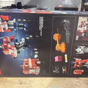 Transforming Robot Toy - Red and Black